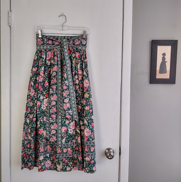 Vera Bradley Dresses & Skirts - Vintage 80s Vera Bradley Floral Skirt